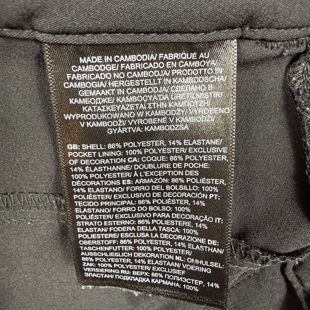 The North Face Paramount Pants Men's 38x32 Black Stretch Hiking Outdoor TNF